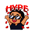Hype sticker